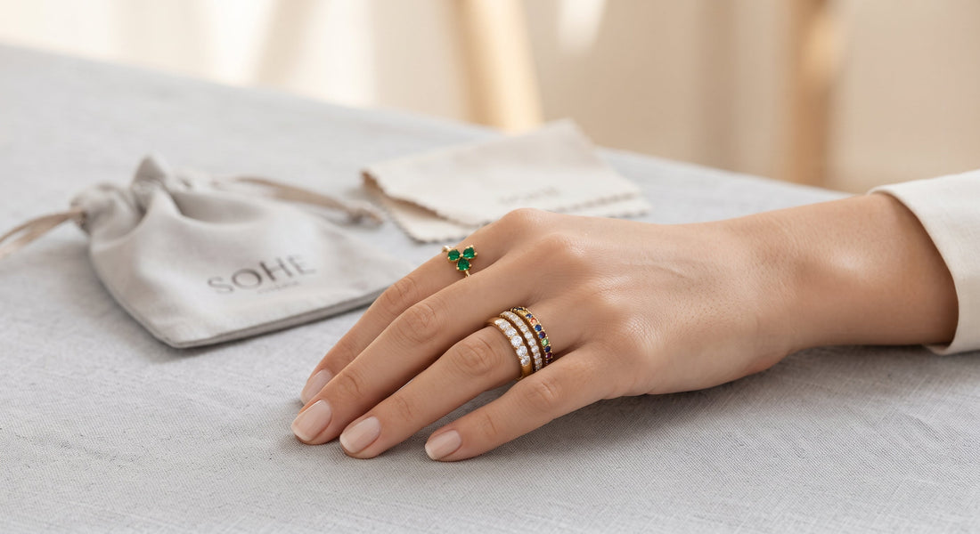 Cómo Cuidar tus Joyas de Oro y Piedras Preciosas | Guía SOHE