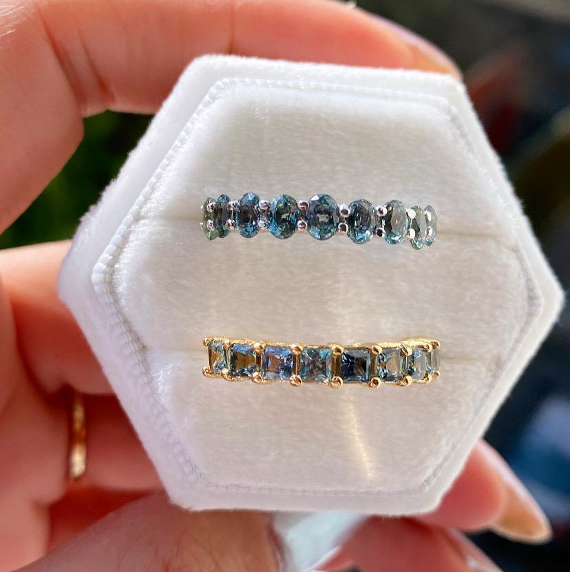 Zafiro Azul Verdoso: La Dualidad Perfecta para el 'Sí, acepto'