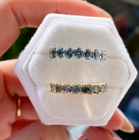 Zafiro Azul Verdoso: La Dualidad Perfecta para el 'Sí, acepto'